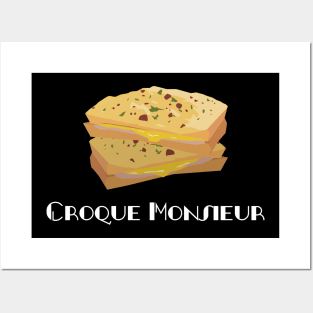 Croque Monsieur FOGS FOOD FR2 Posters and Art